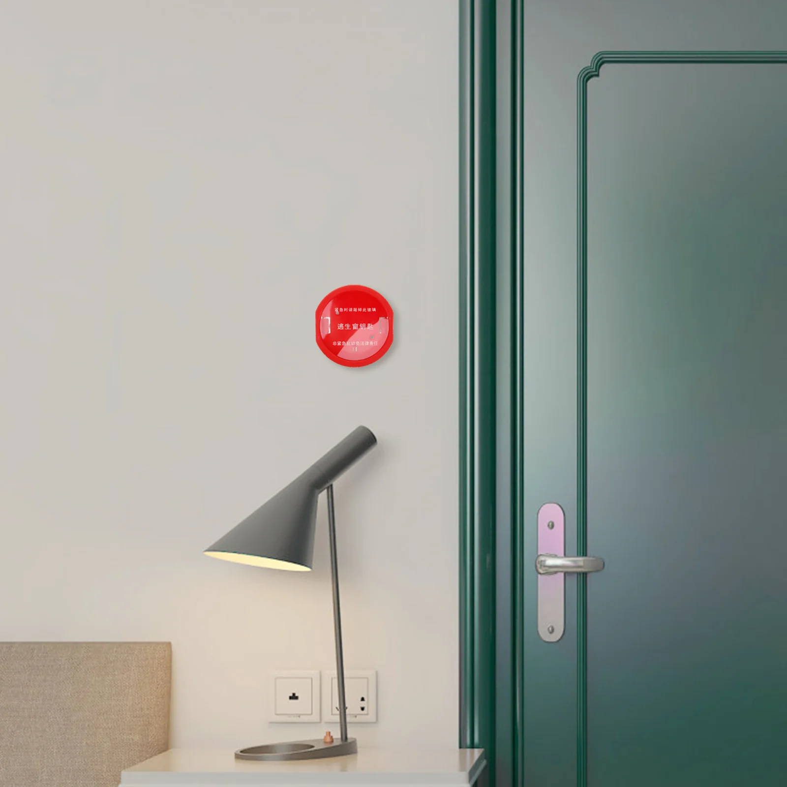 Настенный ящик для аварийных ключей со стеклянным окном - Фотография_4