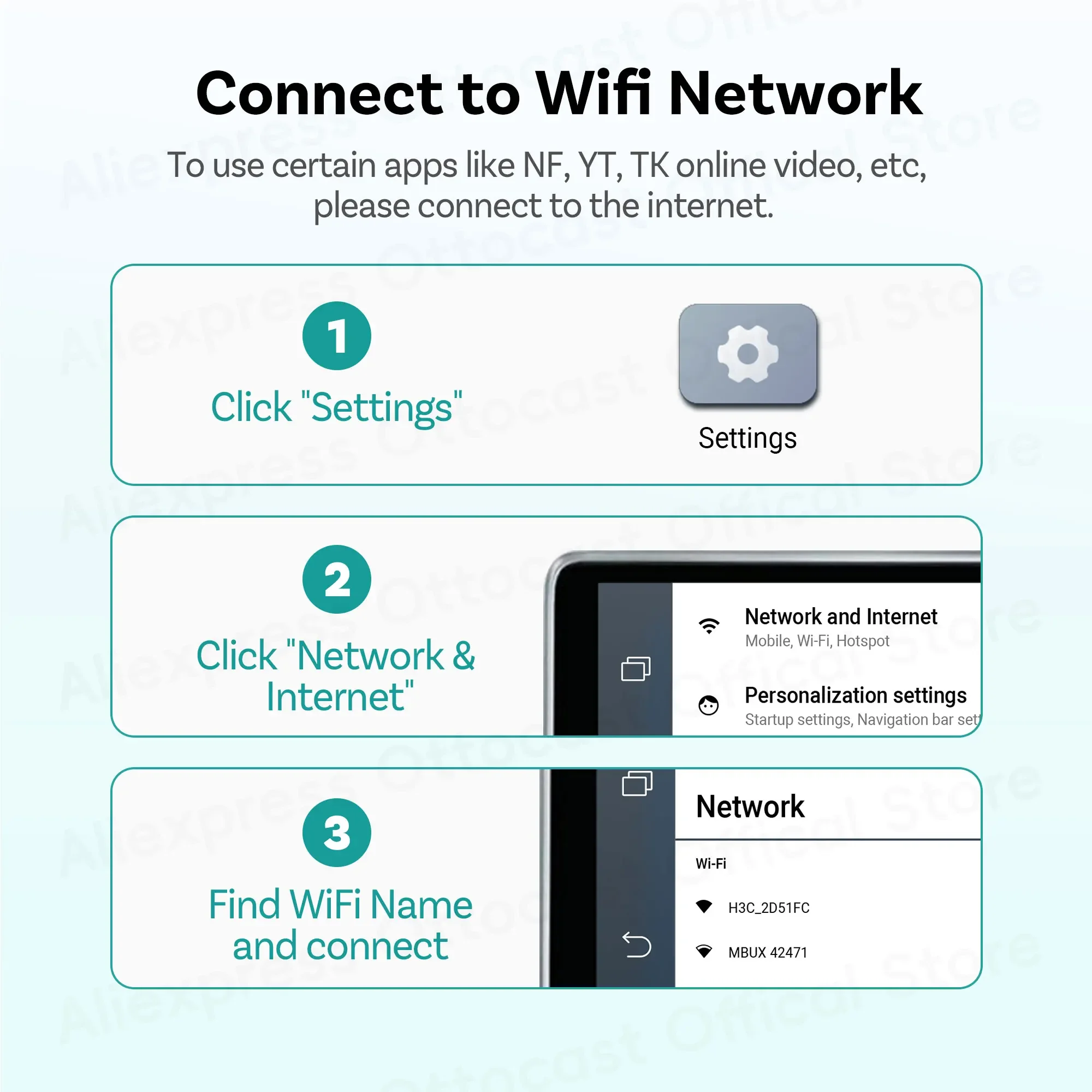 Ottocast play2video ai box для youtube netflix - Фотография_6