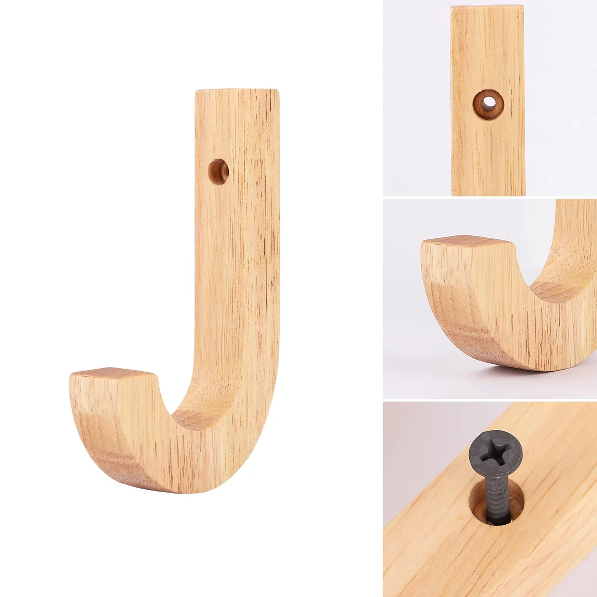 Деревянные настенные крючки - Фотография_2