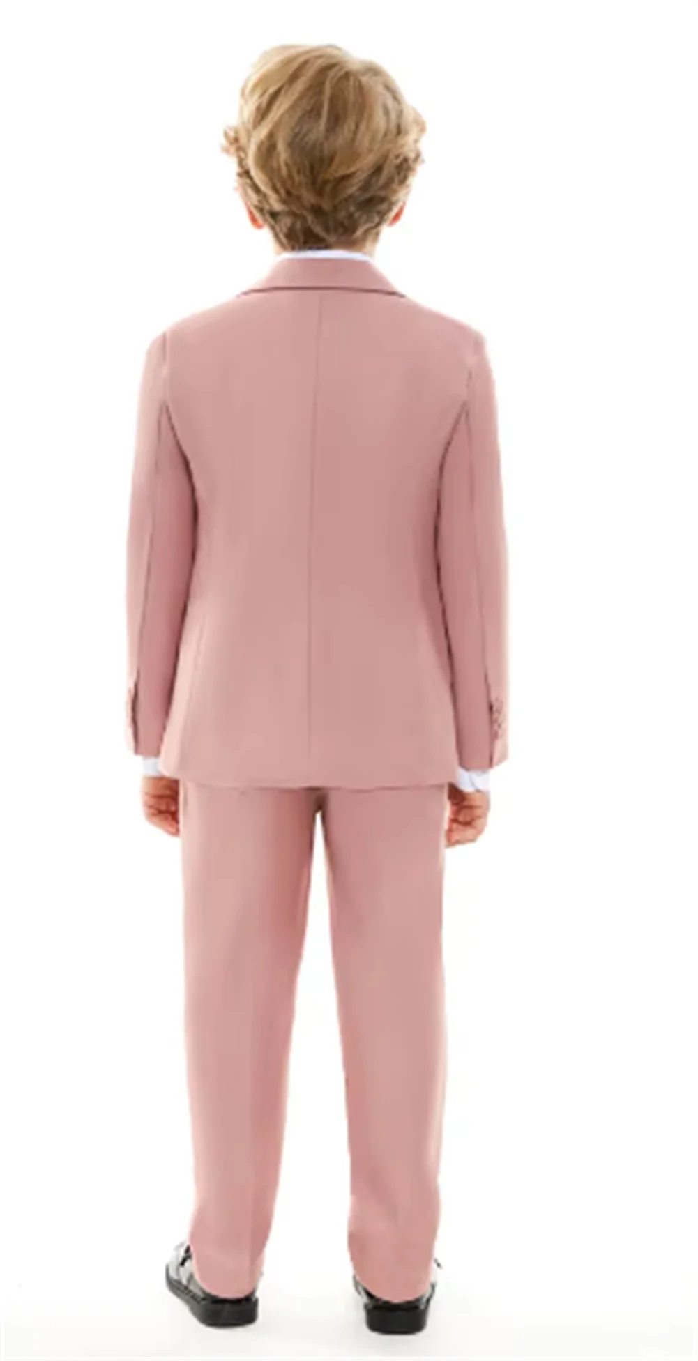 Розовый милый костюм для мальчика - Фотография_2