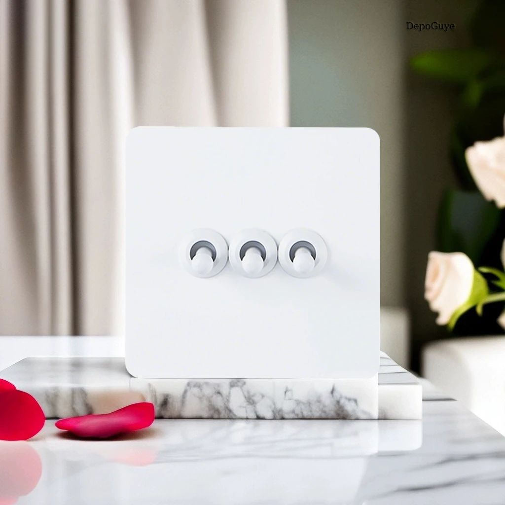 Тумблер белый переключатель из - Фотография_2