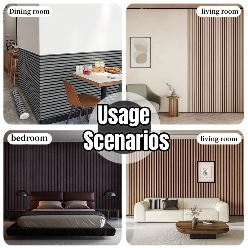 10 м x 40 см пенопластовые обои с текстурой дерева - Фотография_5