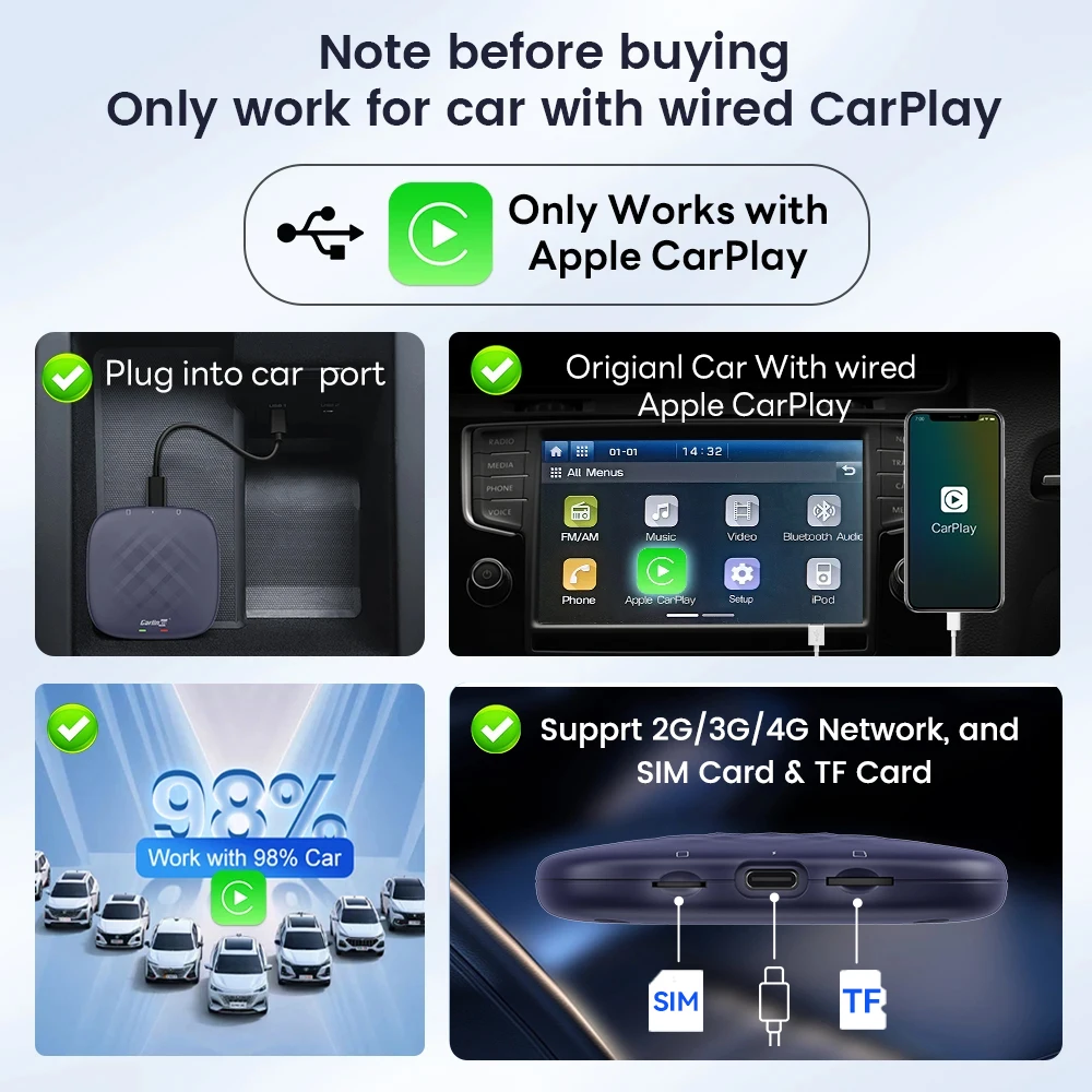 Carlinkit carplay ai box qualcomm 6125 8-ядерный процессор android 13 - Фотография_5