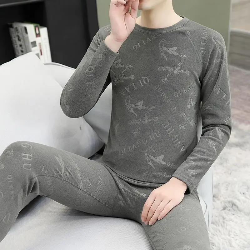 Двустороннее немецкое бархатное термобелье для мужчин