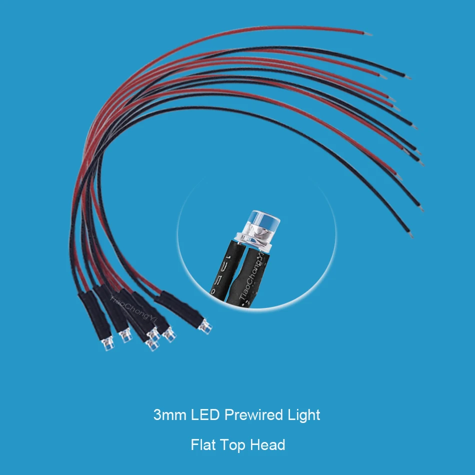 3 мм 5 мм плоские светодиодные - Фотография_3