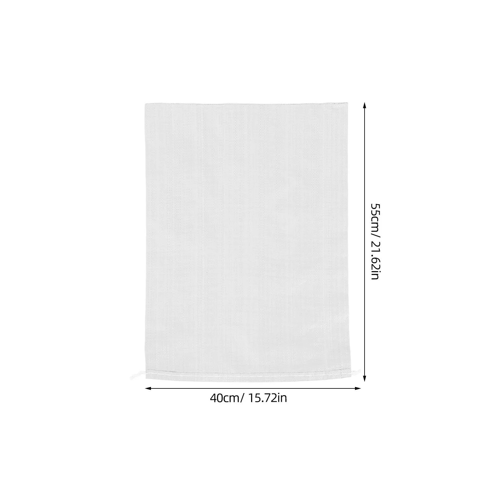 Белые мешки с песком для борьбы с наводнениями - Фотография_4