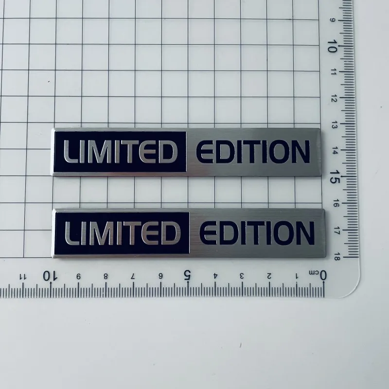 3d металлическая наклейка с эмблемой limited edition - Фотография_6
