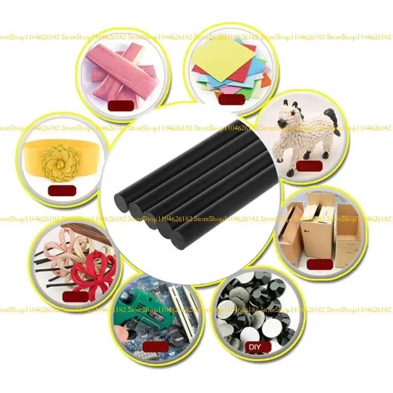 Q2q4 5pcs hot melt blac - Фотография_3