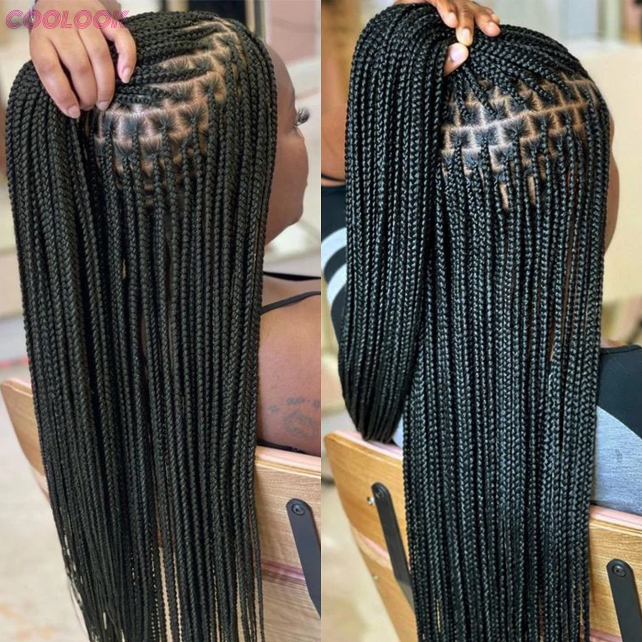 Плетеный парик cornrows - Фотография_4