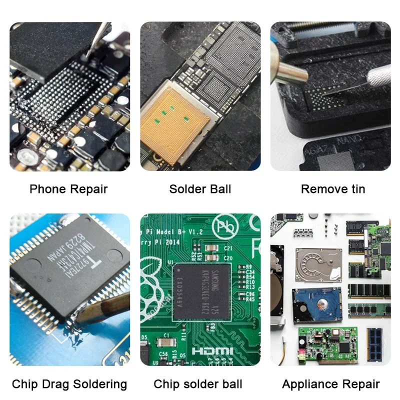 Паста, 100% оригинальная паяльная паста amtech nc-559-asm bga pcb - Фотография_6
