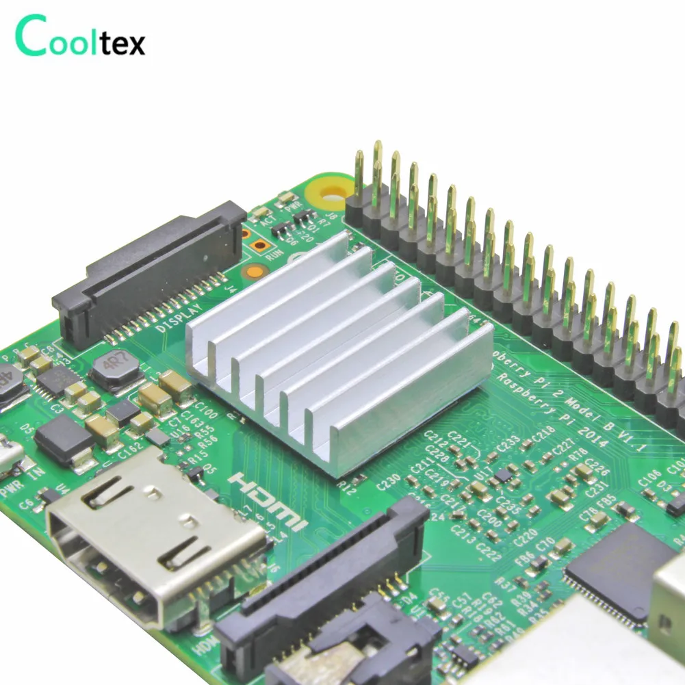 Мини-алюминиевый радиатор для электронной оперативной памяти - Фотография_5