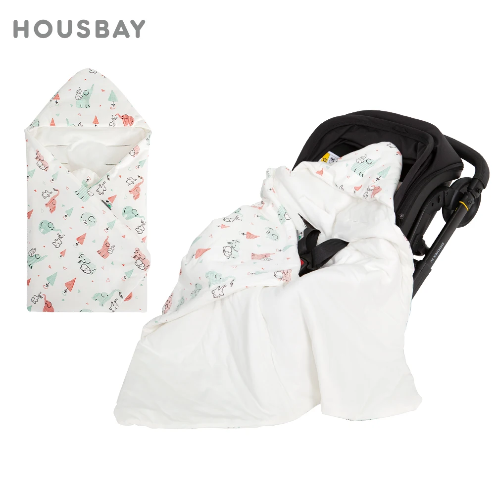 Одеяло-корзина для новорожденных 90*90 см