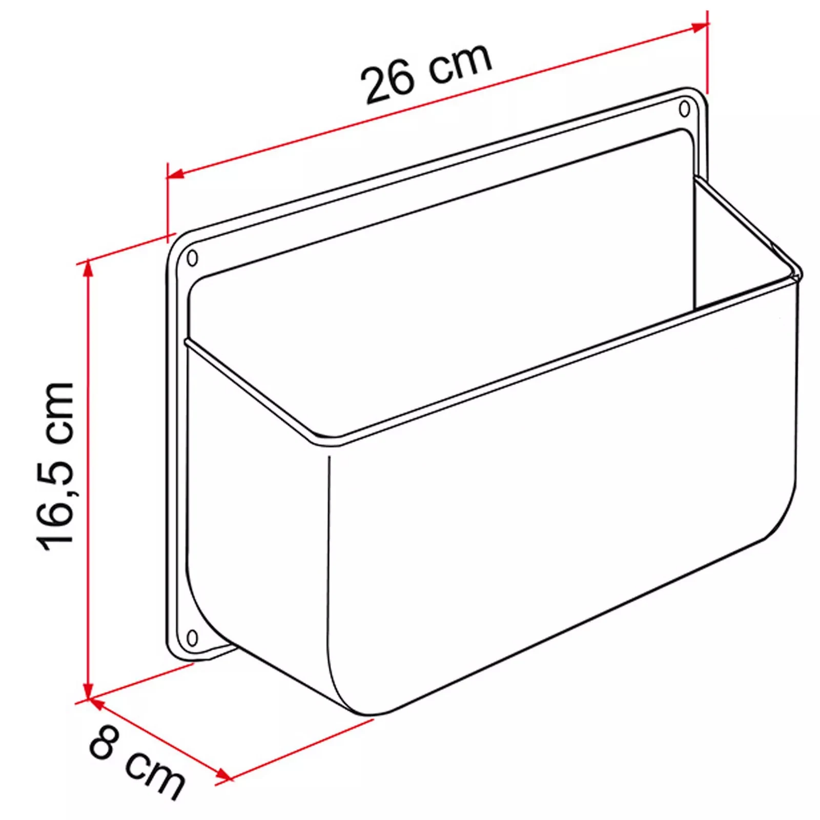 Настенный пластиковый стеллаж для хранения на колесах - Фотография_6