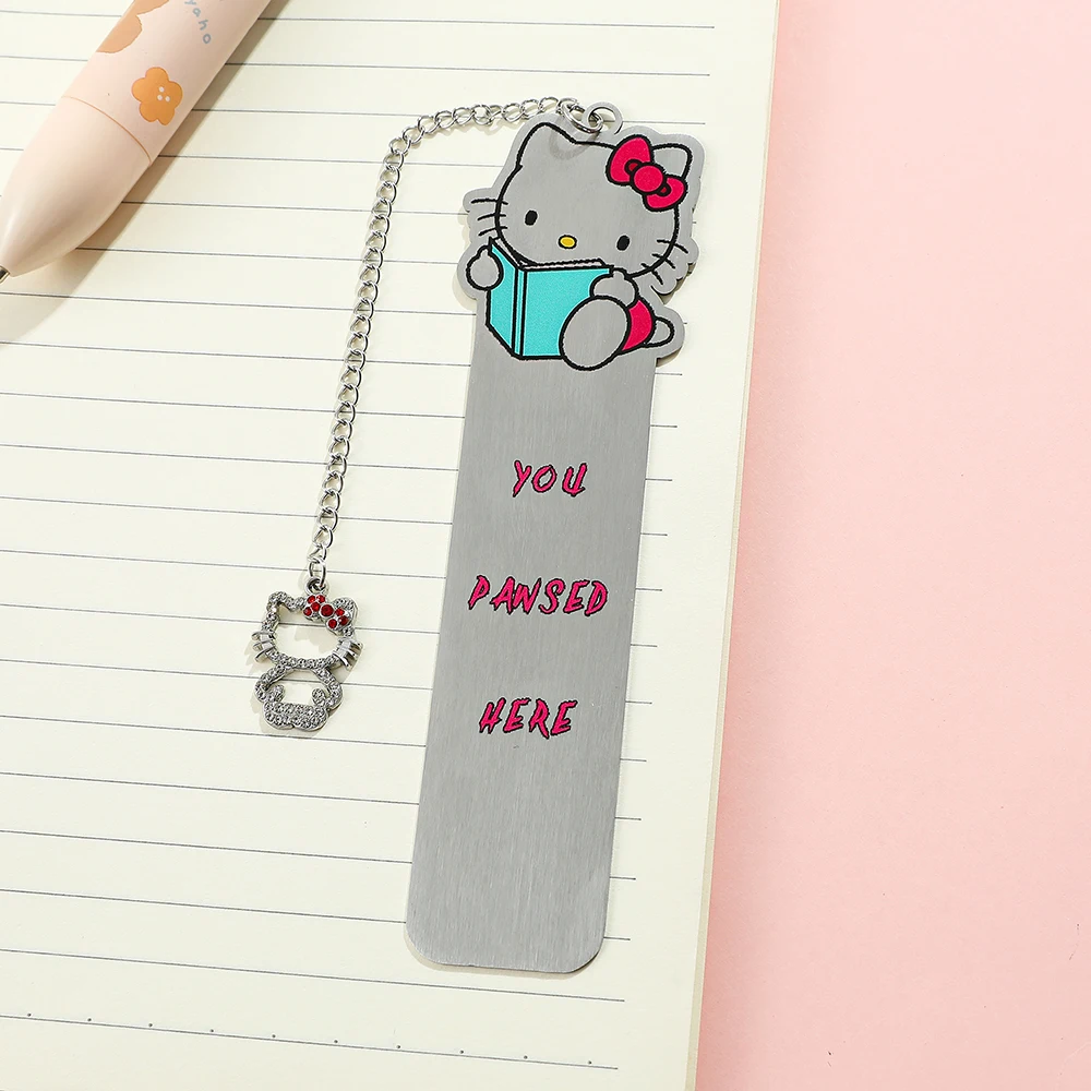 Металлические закладки hello kitty из нержавеющей стали - Фотография_6