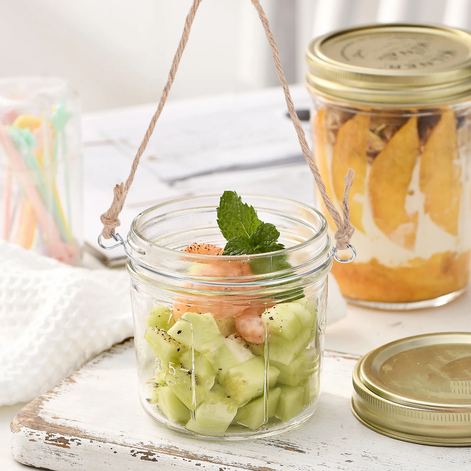 Вешалки mason, проволока из мешковины - Фотография_5