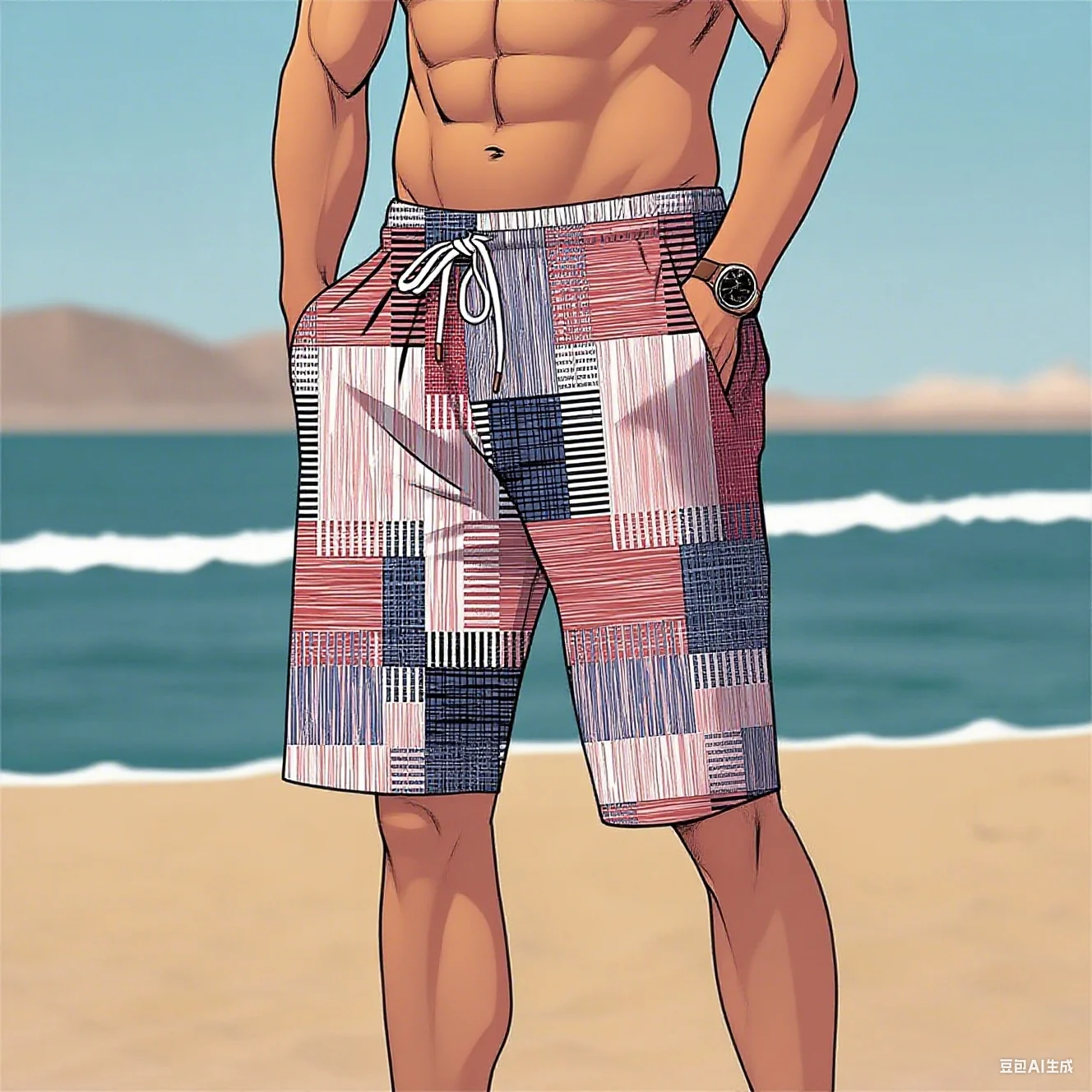 Хит продаж, мужские спортивные шорты - Фотография_4