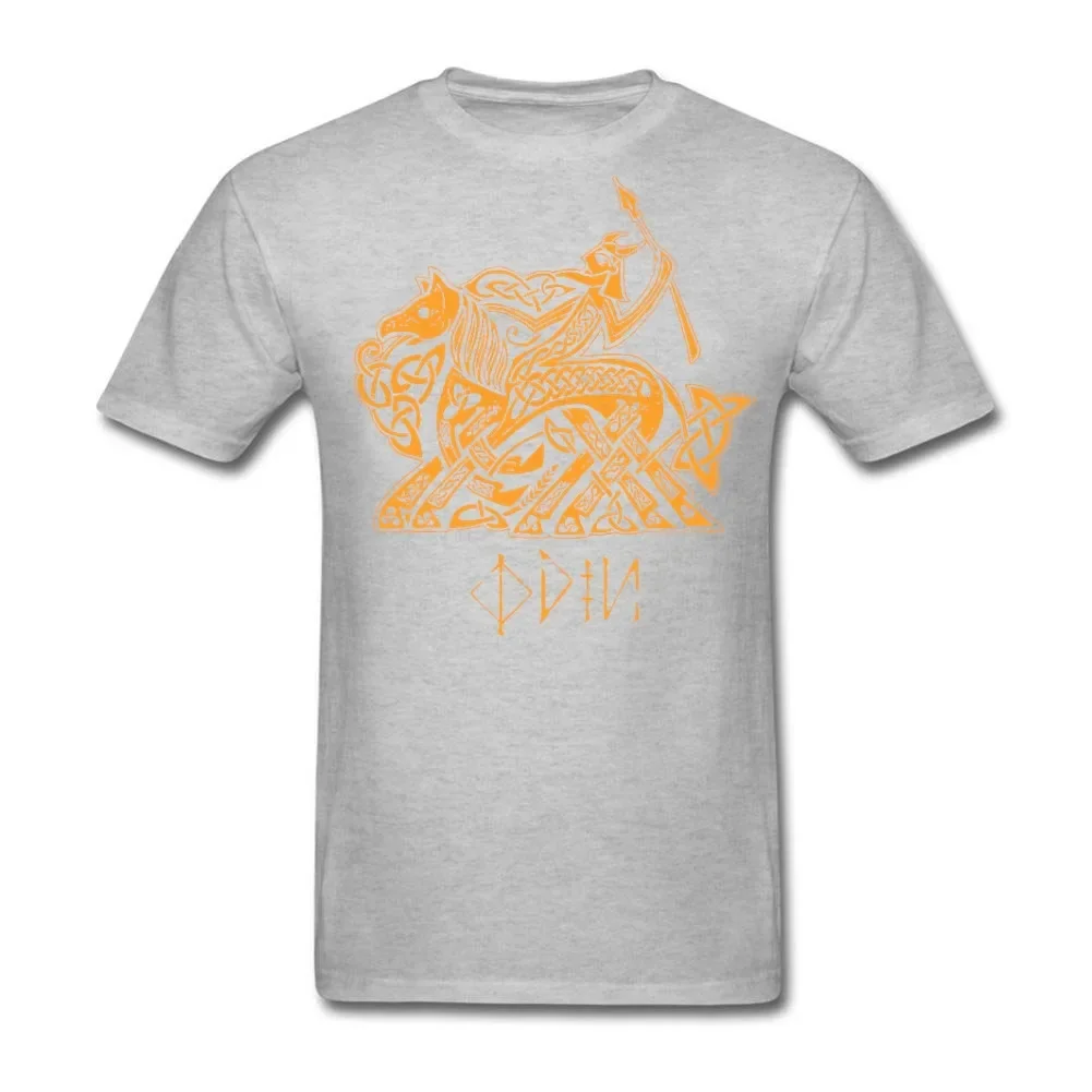 Скандинавская мифовая футболка odin с восьминогими лошадьми - Фотография_3