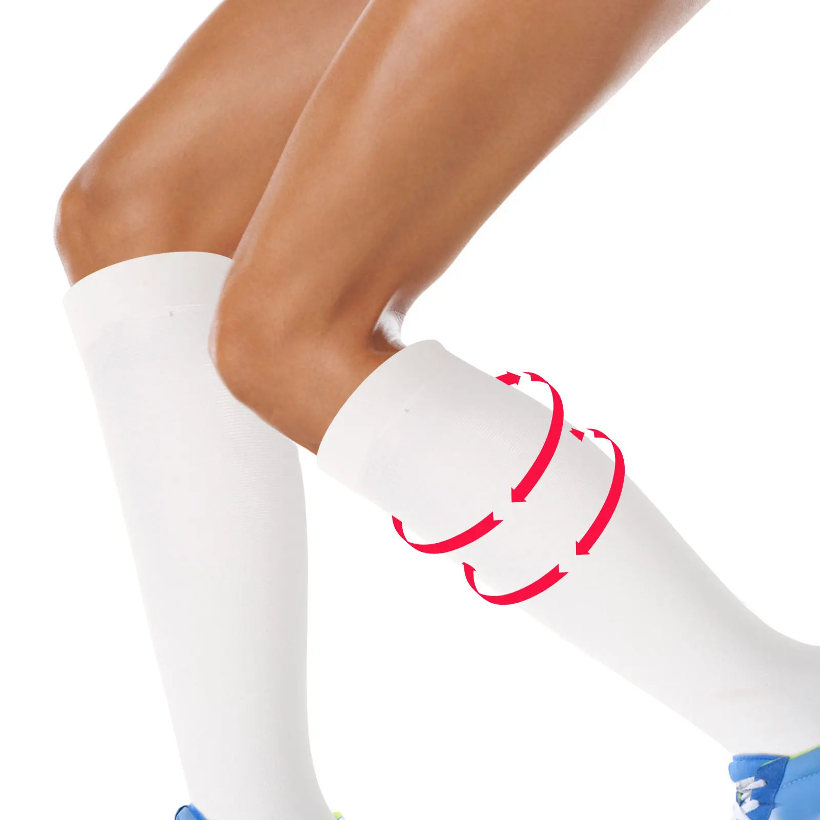 1 пара дышащих компрессионных носков - Фотография_4