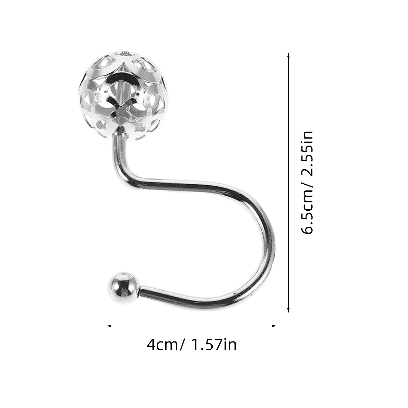 Крючки для занавесок для душа из нержавеющей стали - Фотография_3