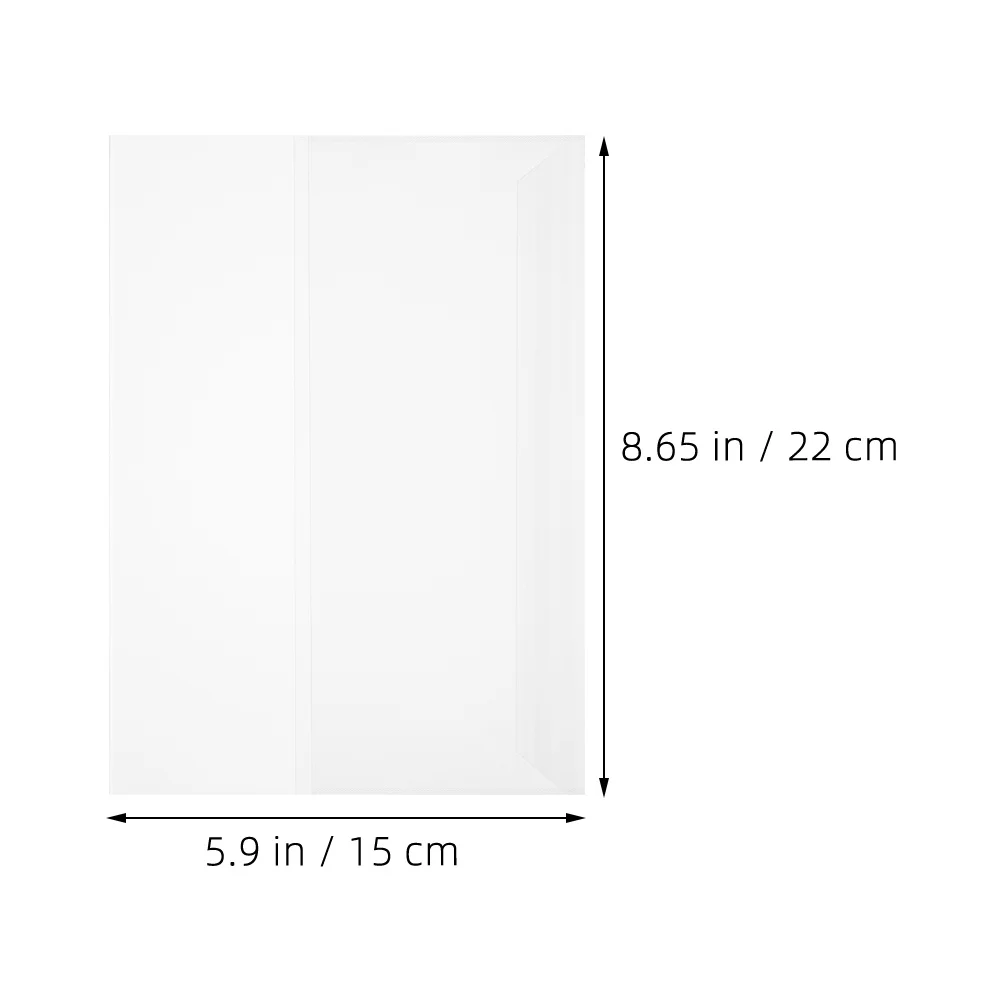 Прозрачные пластиковые обложки для книг с мягкой обложкой - Фотография_4