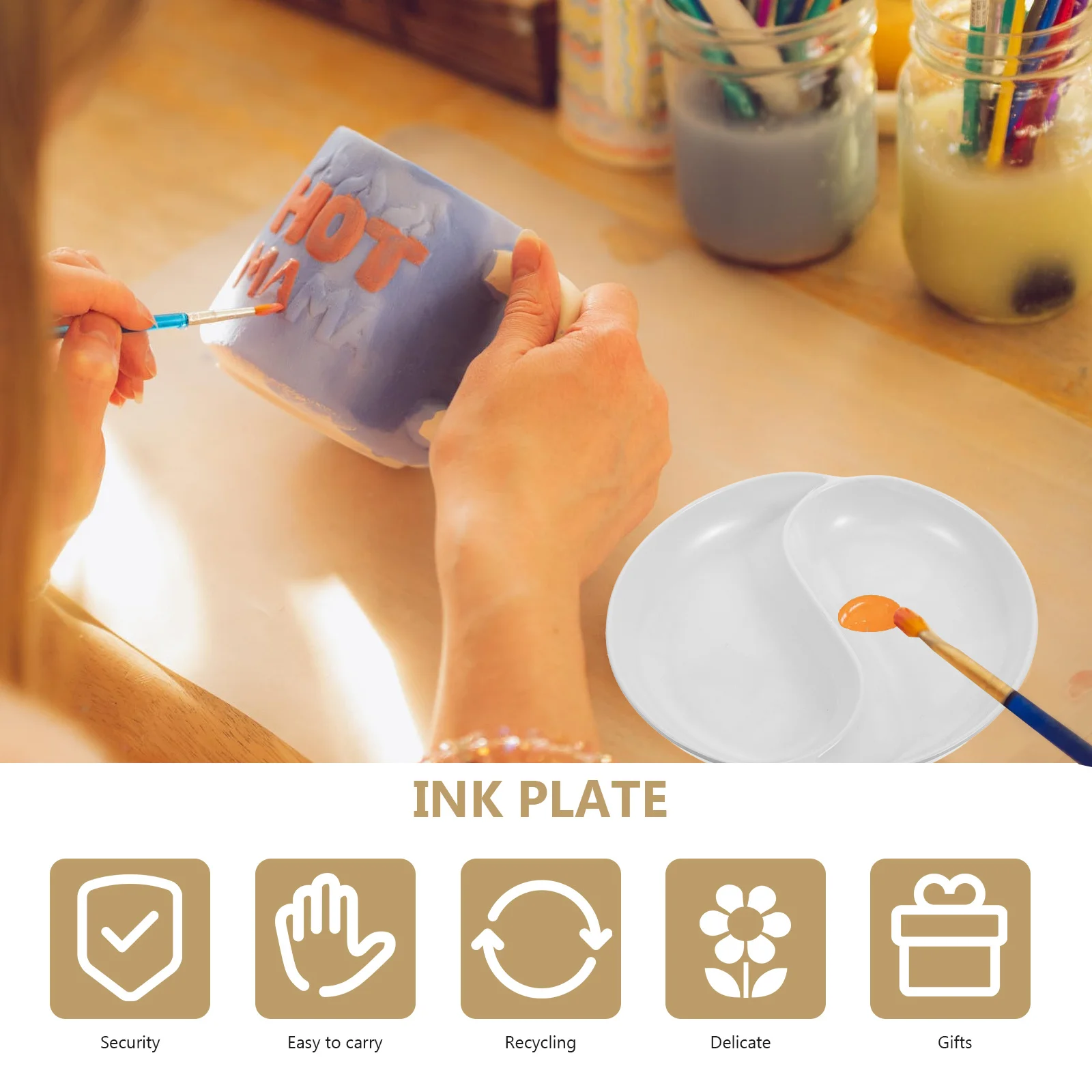 Цветная табличка для дисплея