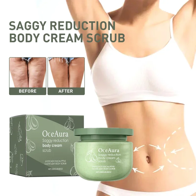 Скраб для тела с авокадо - 250 г - Фотография_2