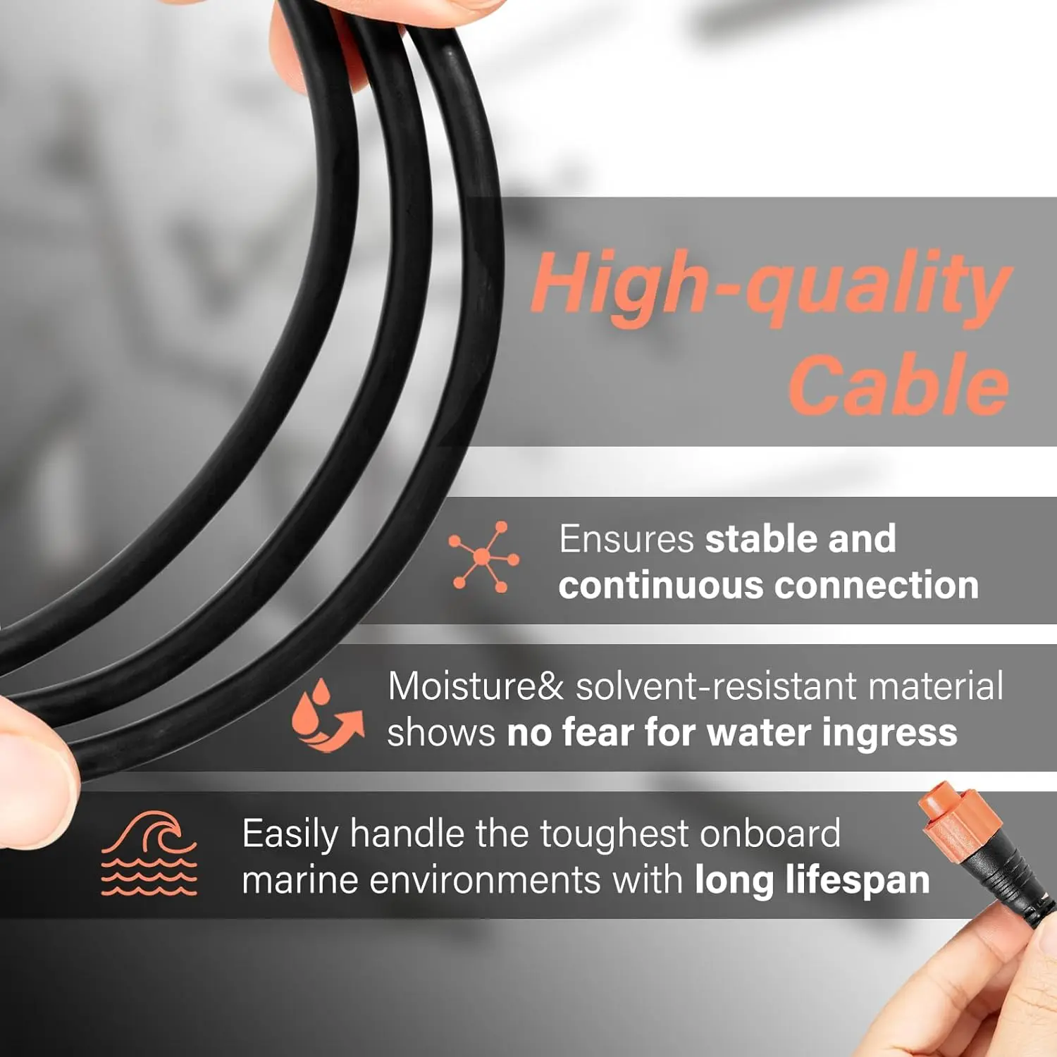 Запасная часть mx для кабеля-кроссовера lowrance ethernet - Фотография_5