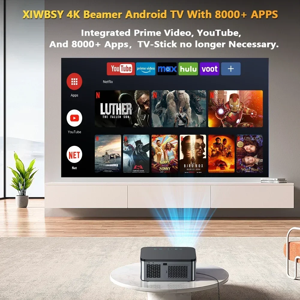 Xiwbsy 4k android-проектор 25000 - Фотография_2