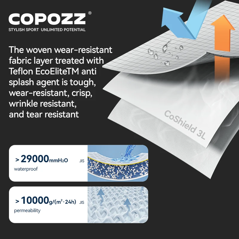 Copozz зимние лыжные штаны 3л - Фотография_6