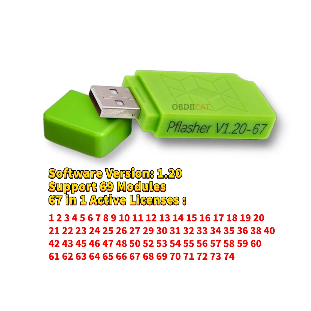 Универсальный usb-ключ v1.21 для чипа pcmmaster ecu