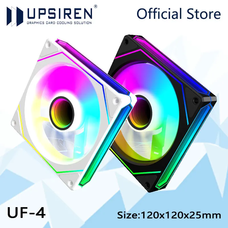 Upsiren uf-4 12 см вентилятор для корпуса компьютера