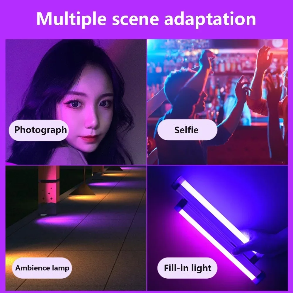 Rgb light colorful tube 17 см/32 - Фотография_5
