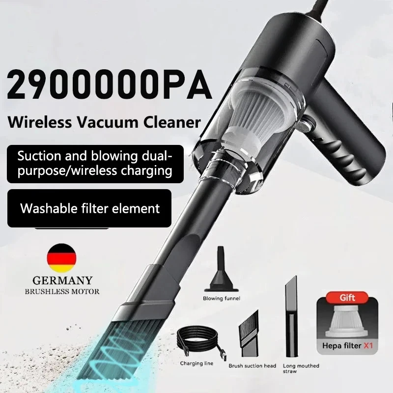 Новый автомобильный пылесос 120 вт 2990000pa