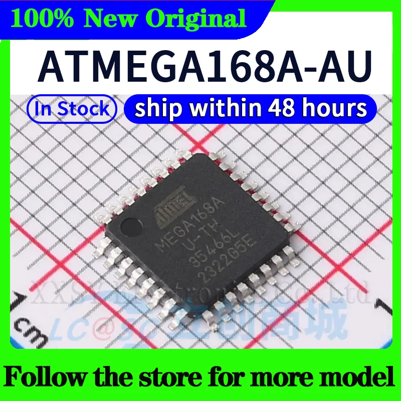 Atmega168pa-au atmega168pb-au atmega168a-au - Фотография_4