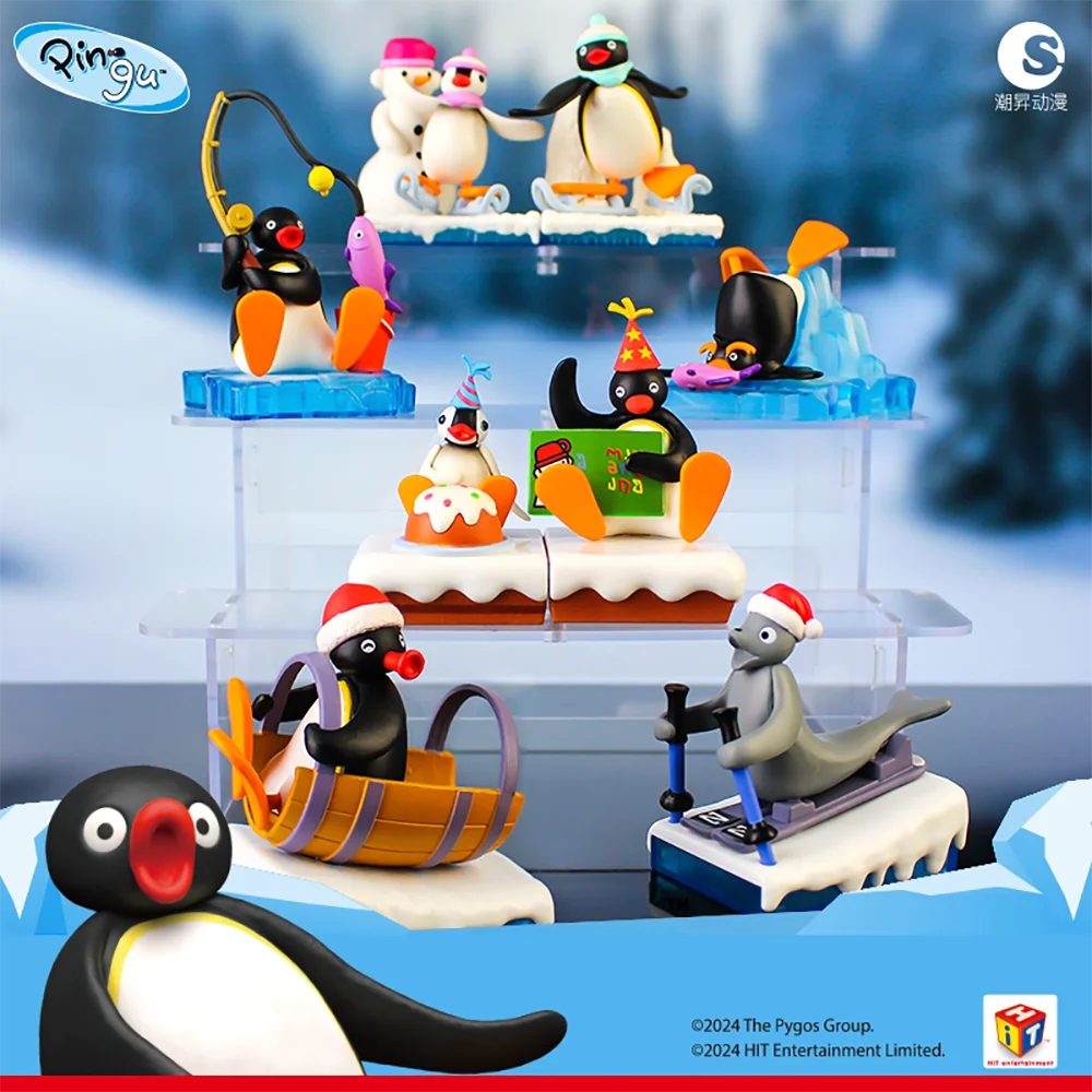 Подлинная слепая коробка pingu gashapon - Фотография_4