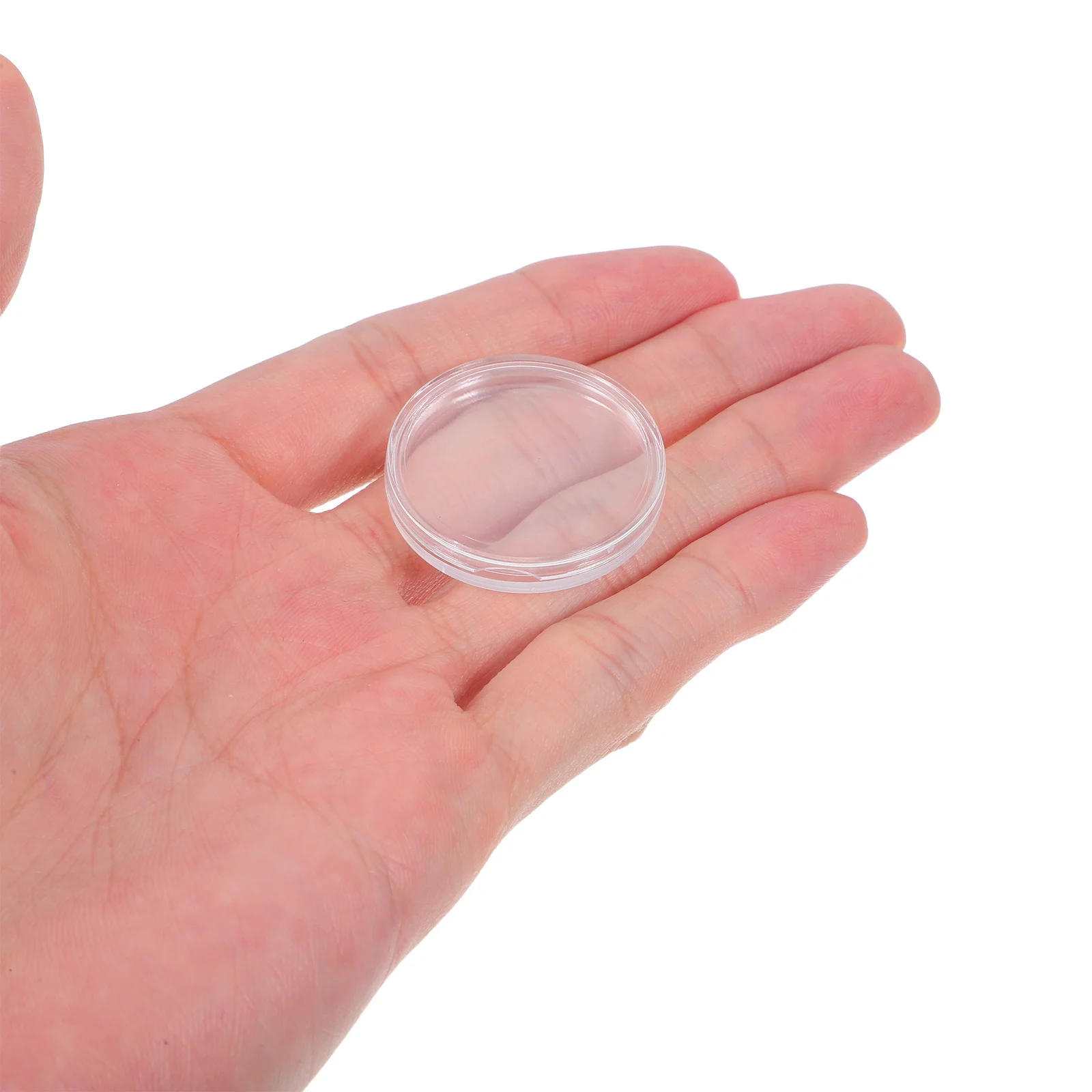 28 мм, кристально прозрачная коробка для монет