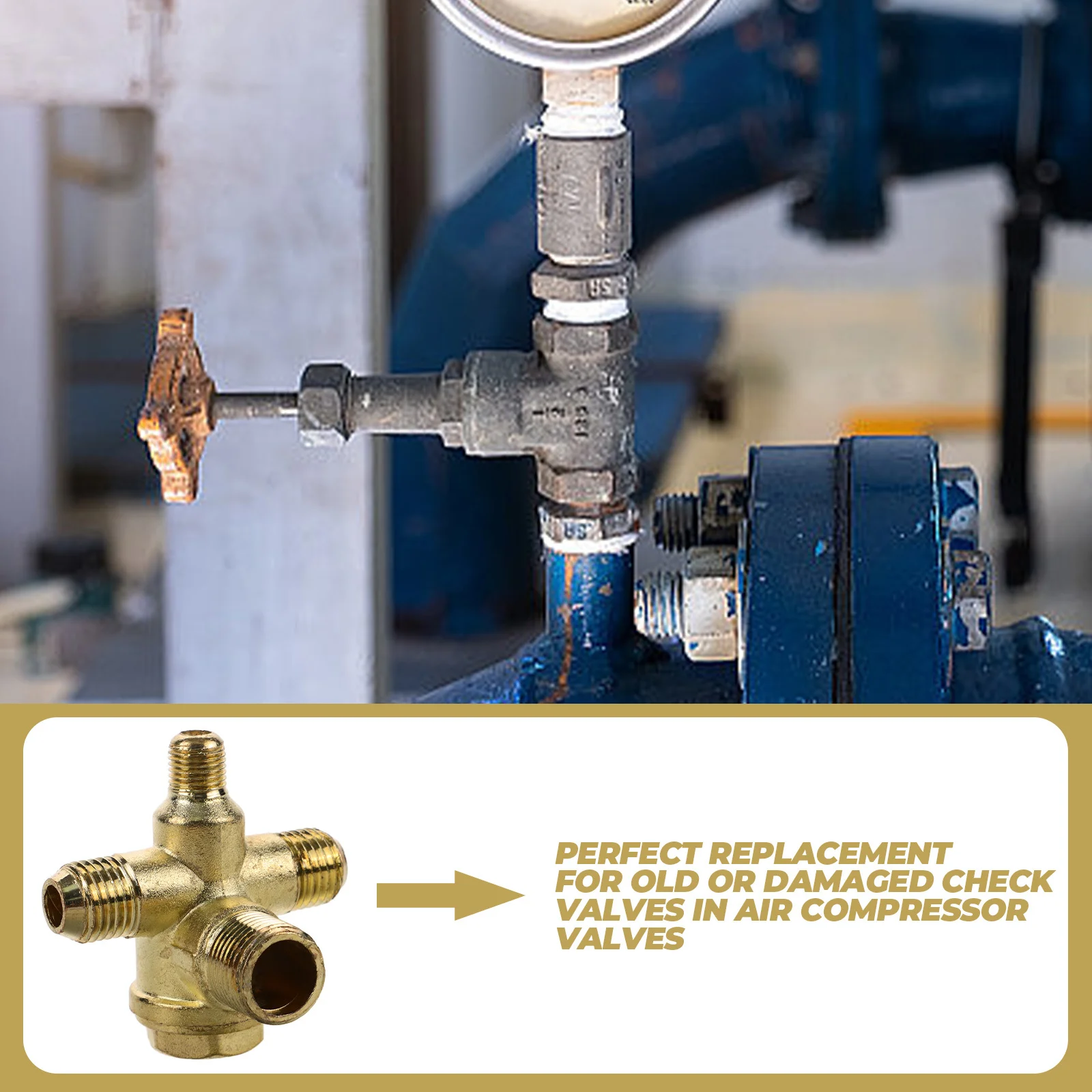 Двухтрубный обратный клапан для воздушного компрессора - Фотография_6