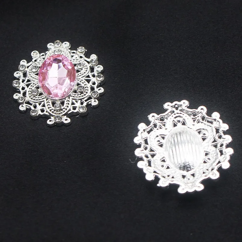 Блестящие аксессуары для рукоделия 25*26 мм - Фотография_4