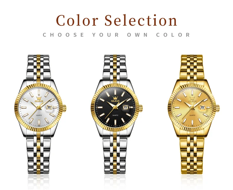 Женские кварцевые часы olevs 5593 - Фотография_6