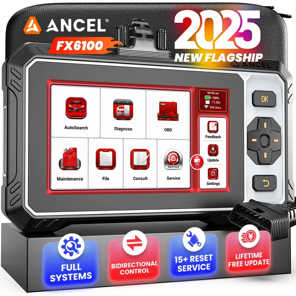 Ancel fx6100 все системы obd2 сканер