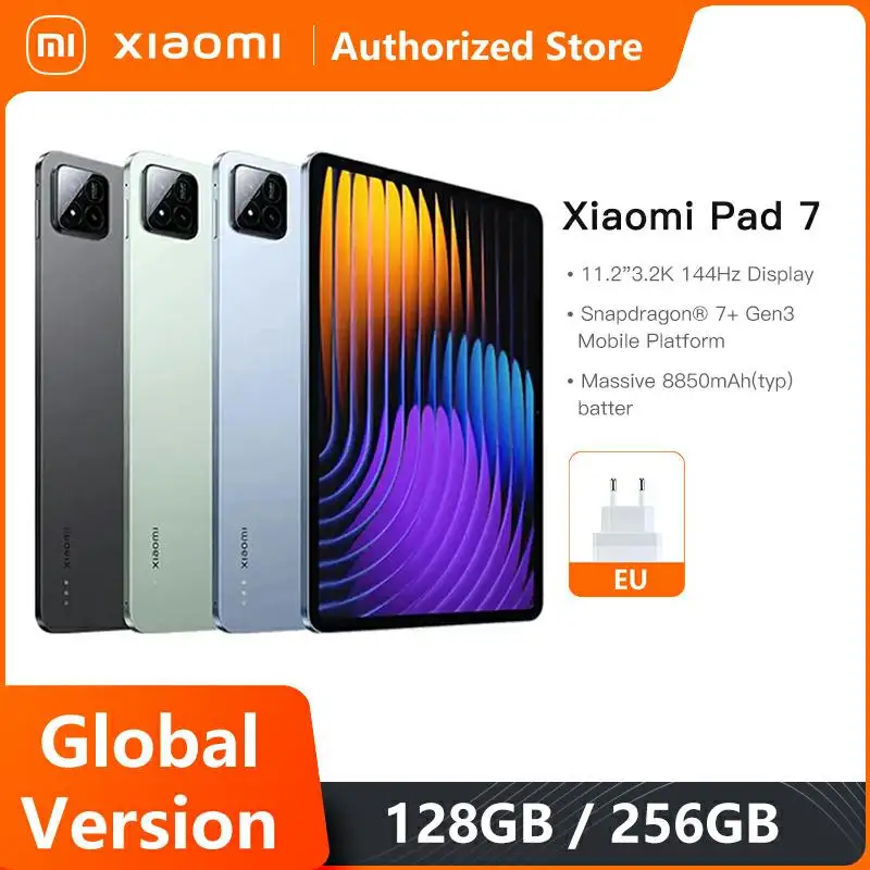 Xiaomi pad 7 11,2 дюйма, 3,2 к,