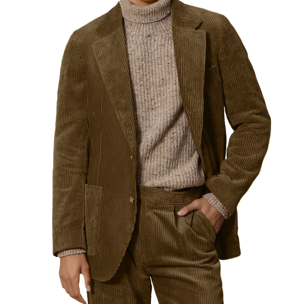 Вельветовые мужские костюмы - Фотография_4