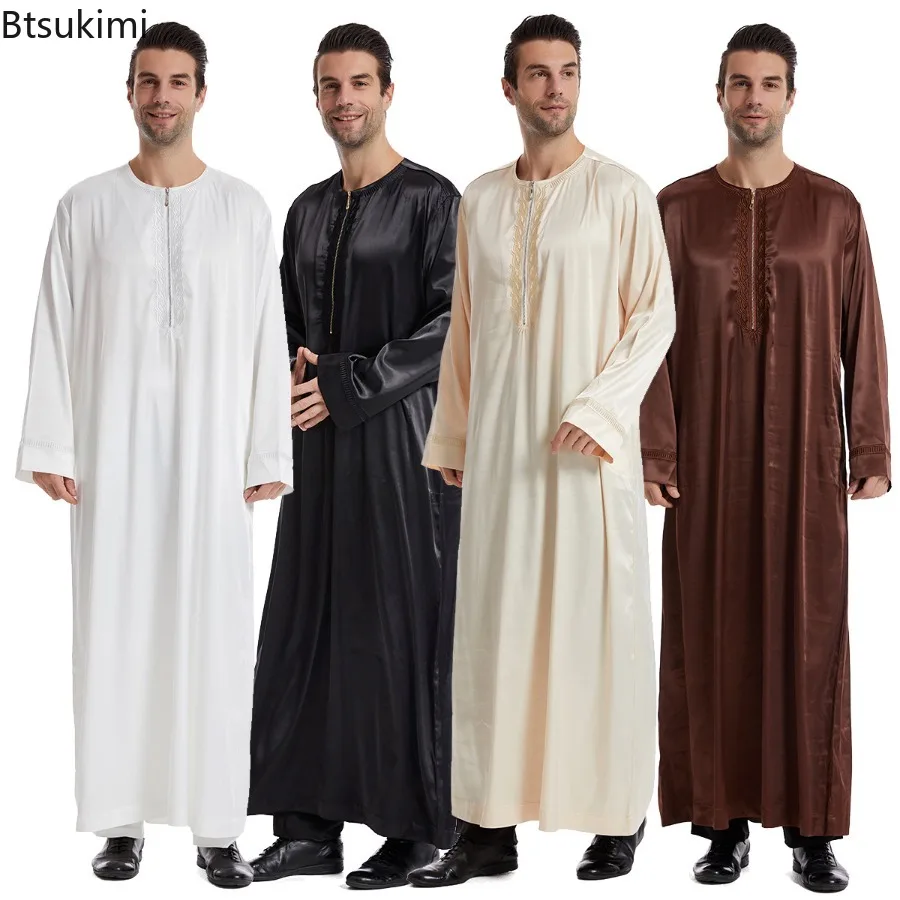 Мусульманское платье с длинным рукавом daffah jubba thobe