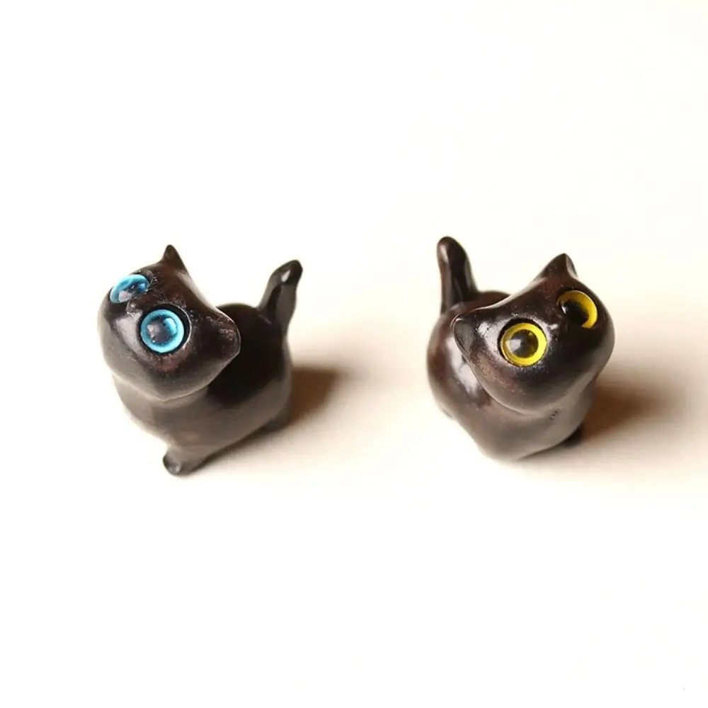 Настольная фигурка кота из сандалового дерева - Фотография_5