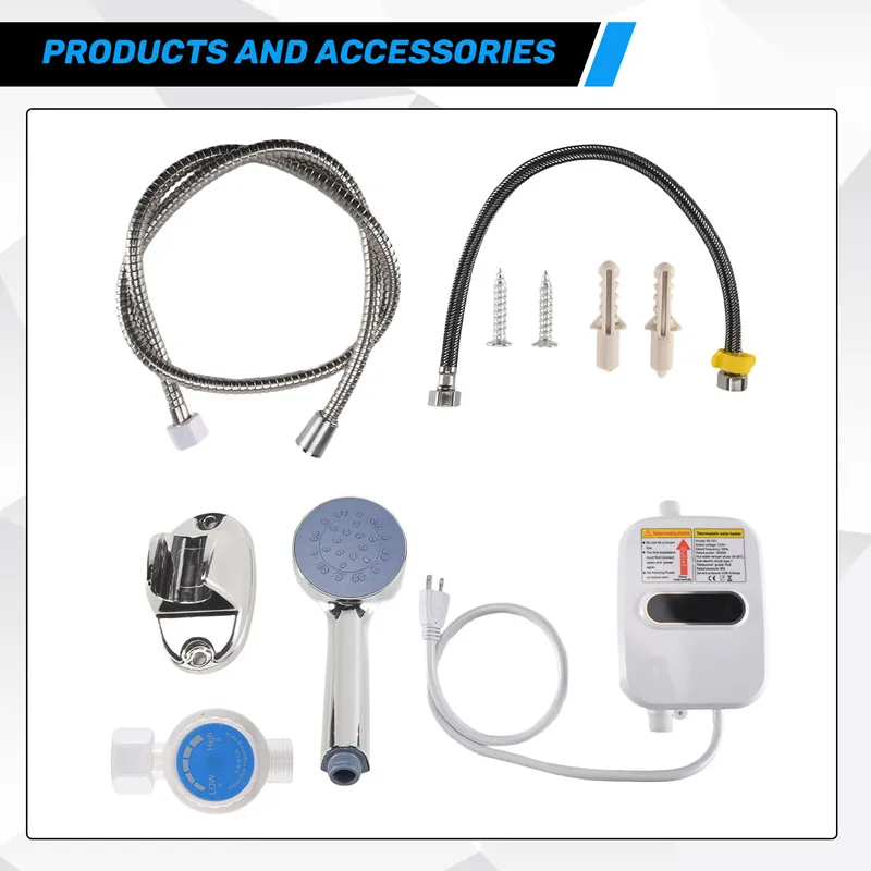 Электрический безрезервуарный мгновенный водонагреватель - Фотография_6