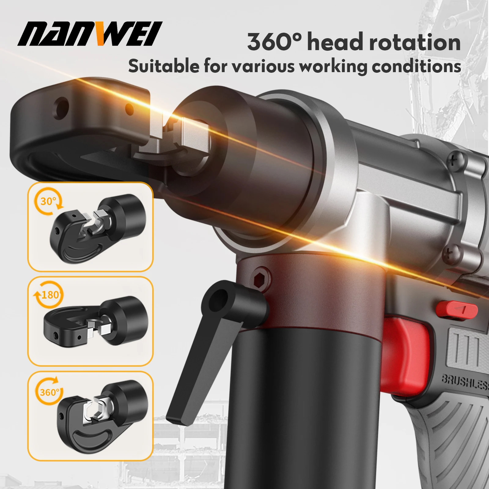 Nanwei 21 в аккумуляторные литиевые - Фотография_3