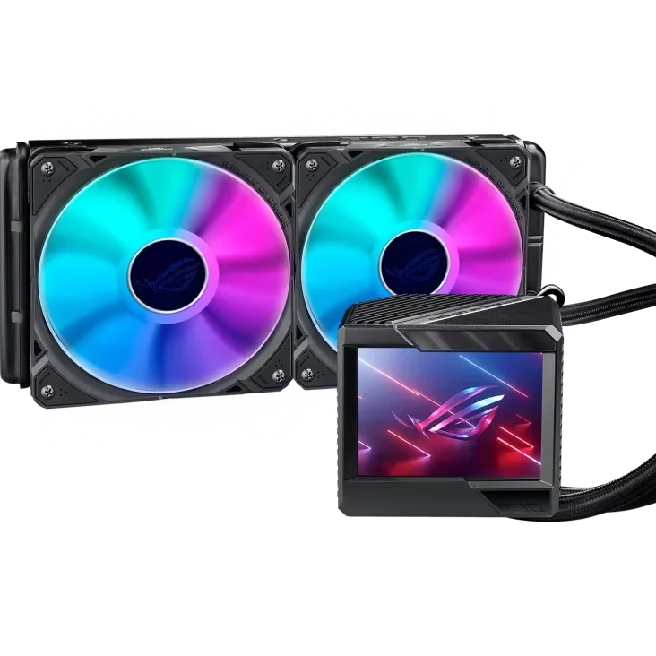 Rog ryujin ii 240 argb универсальный жидкий кулер для процессора с 3