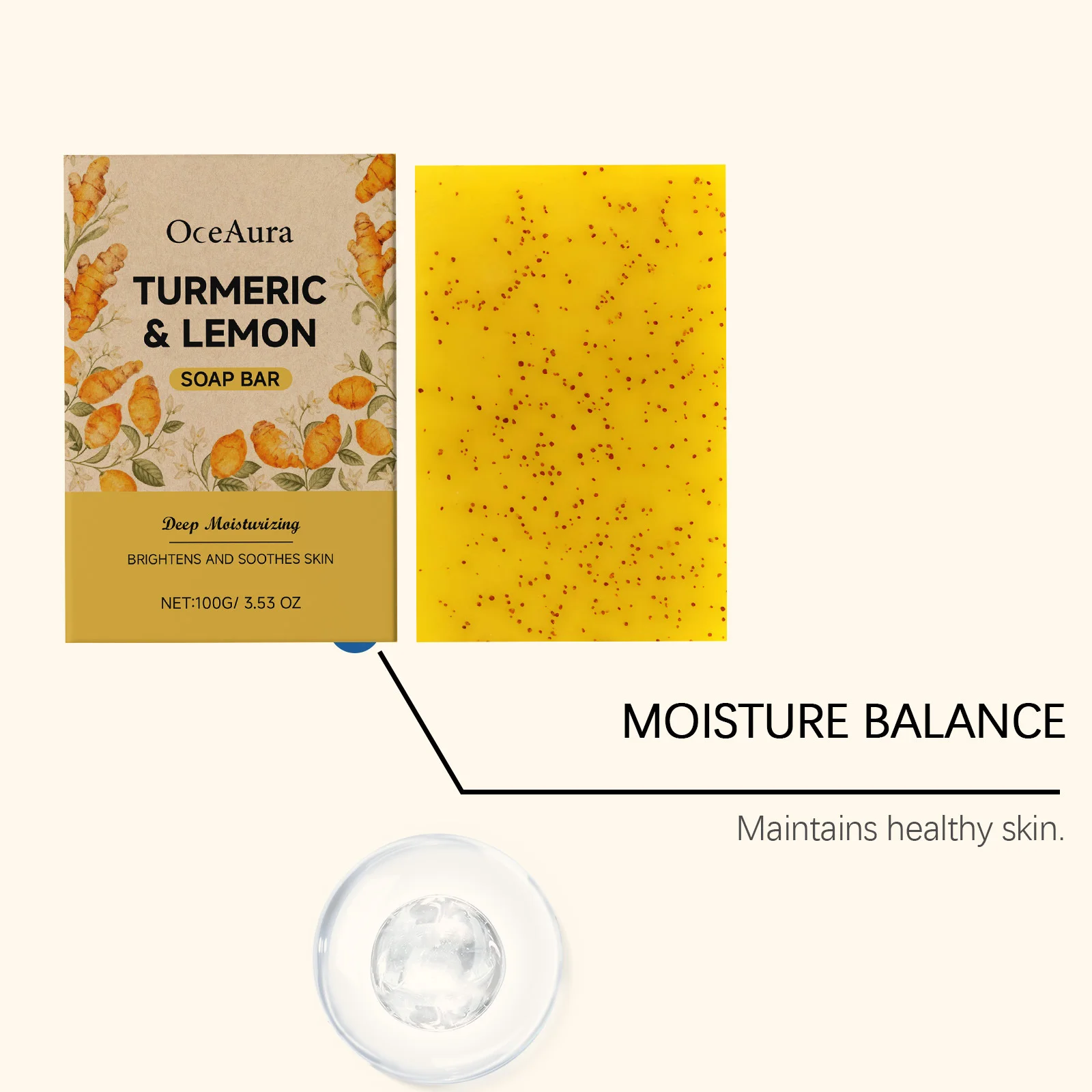 Осветляющее мыло с куркумой и лимоном - Фотография_4