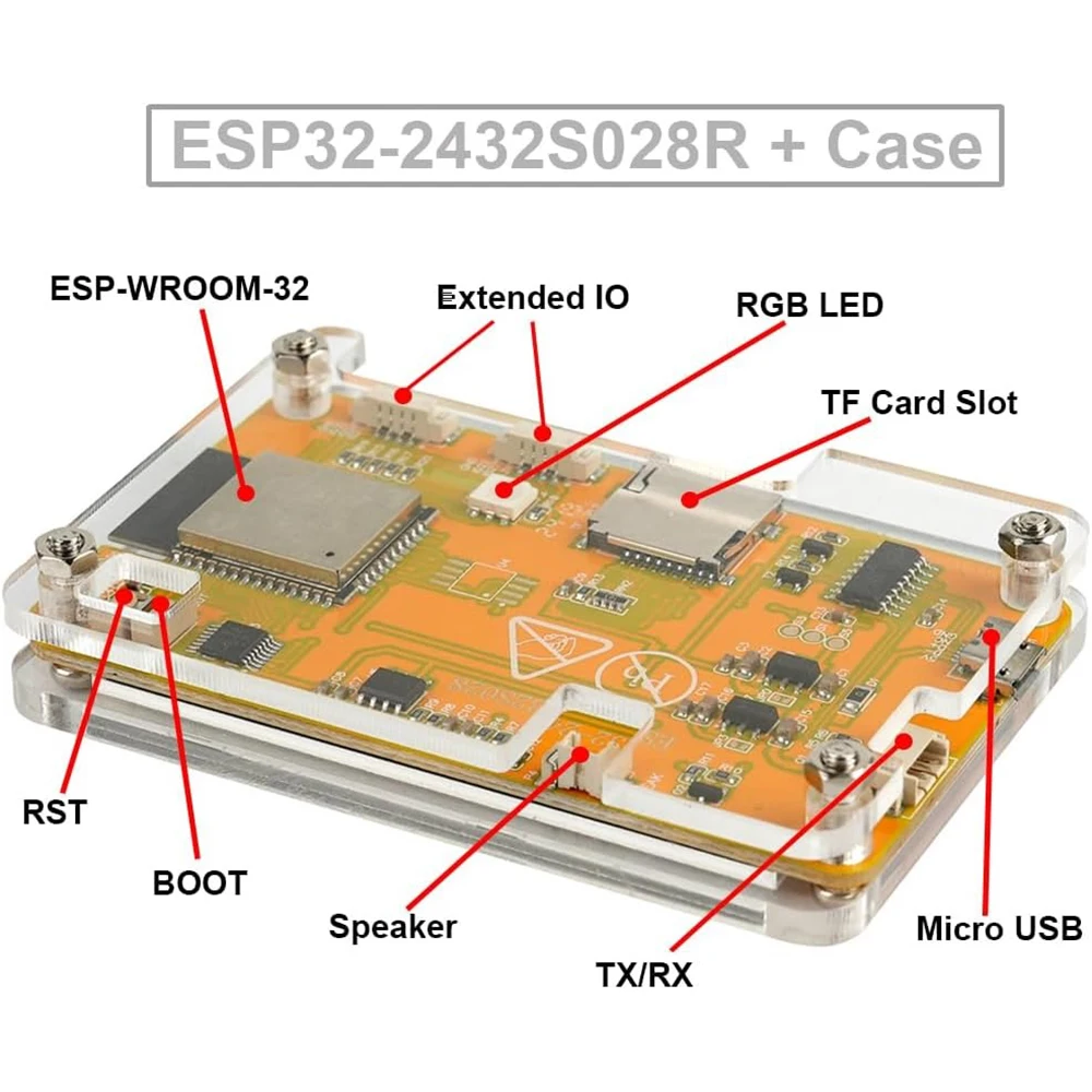 2,8 "esp32-2432s028r дисплей - Фотография_3