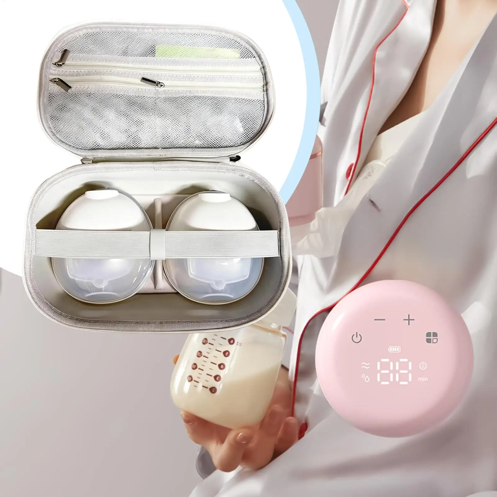 Сумка для молокоотсоса с эластичным ремнем - Фотография_4